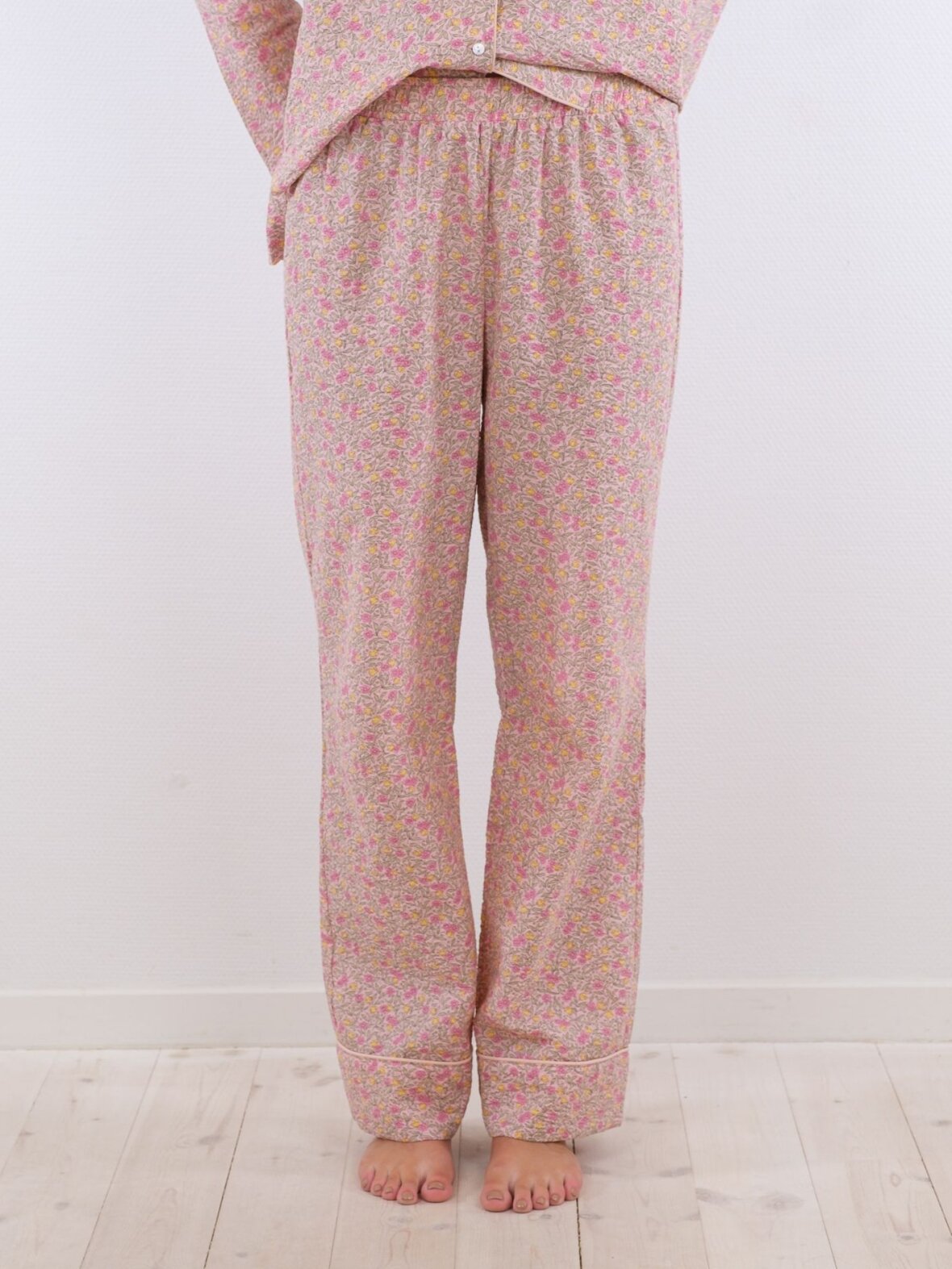 Nørrebro Randers - Bukser - Neo Noir Skin Sataya Floral Pants