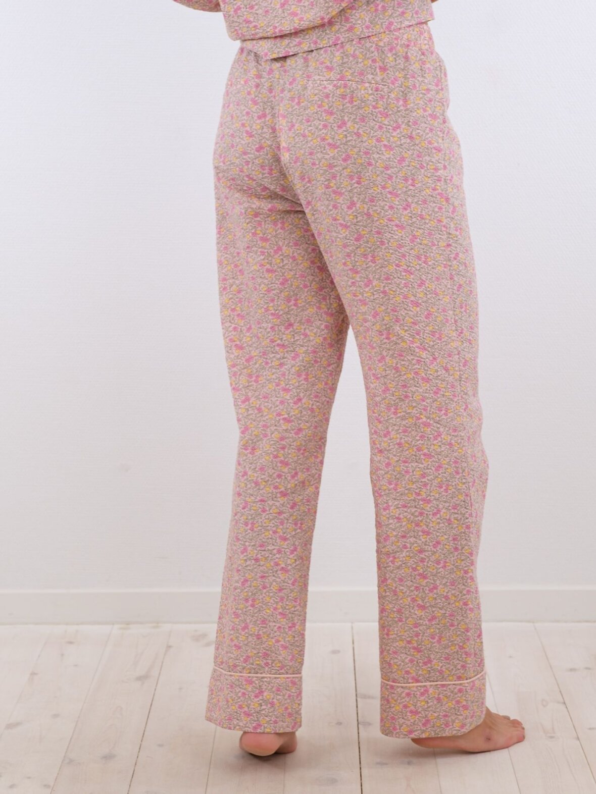 Nørrebro Randers - Bukser - Neo Noir Skin Sataya Floral Pants