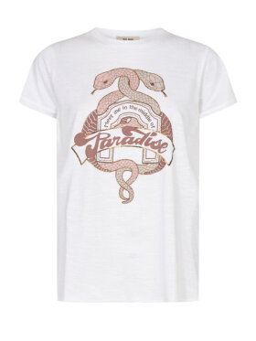 Mos Mosh - Orion O-SS Tee white Mos Mosh - Orion O-SS Tee white