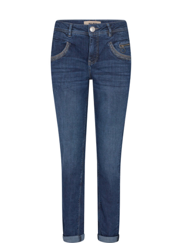 Mos Mosh - Nelly kendi jeans dark blue
