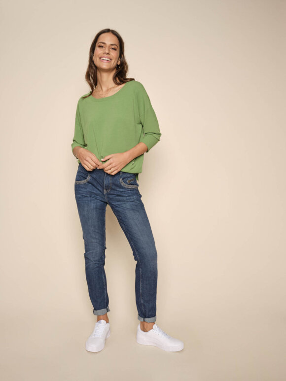 Mos Mosh - Nelly kendi jeans dark blue
