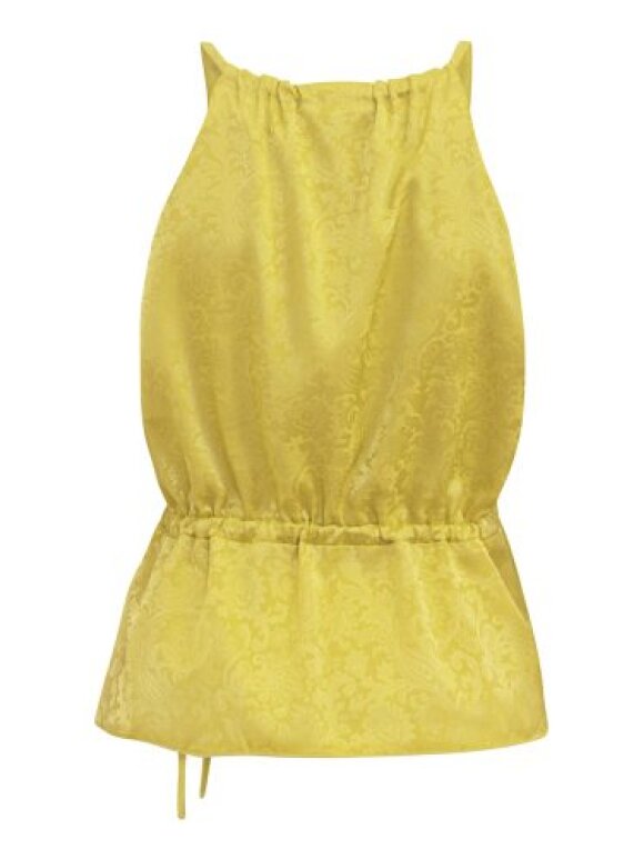Karmamia - Reese top yellow paisley jacqa